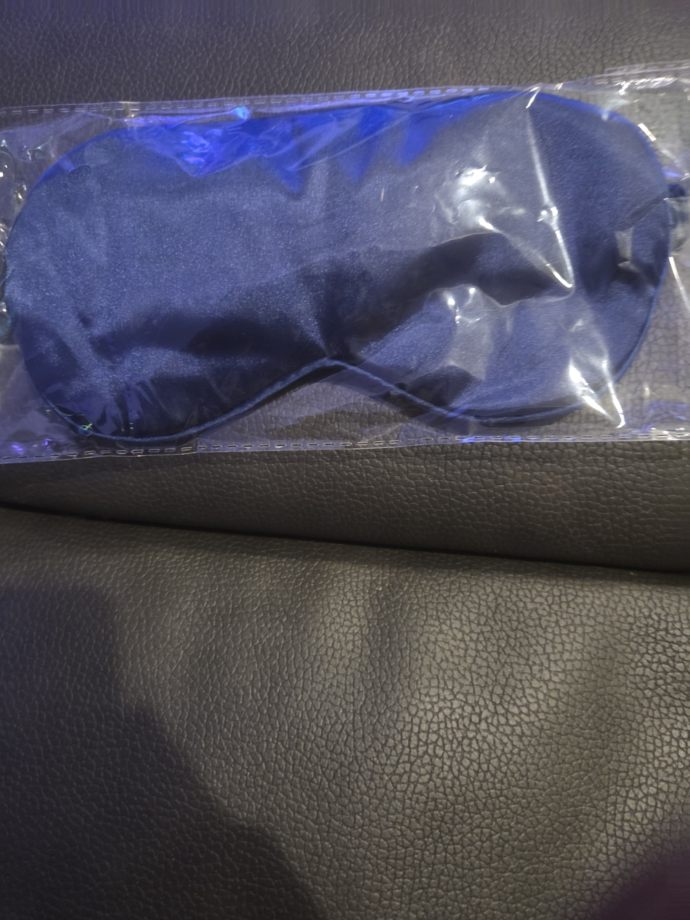 Men's Navy Sleep Mask - Soft Light-Blocking Eye Mask